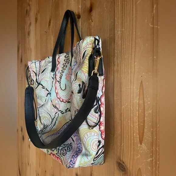 Etro Satin Paisley Handbag - Picture 2 of 12
